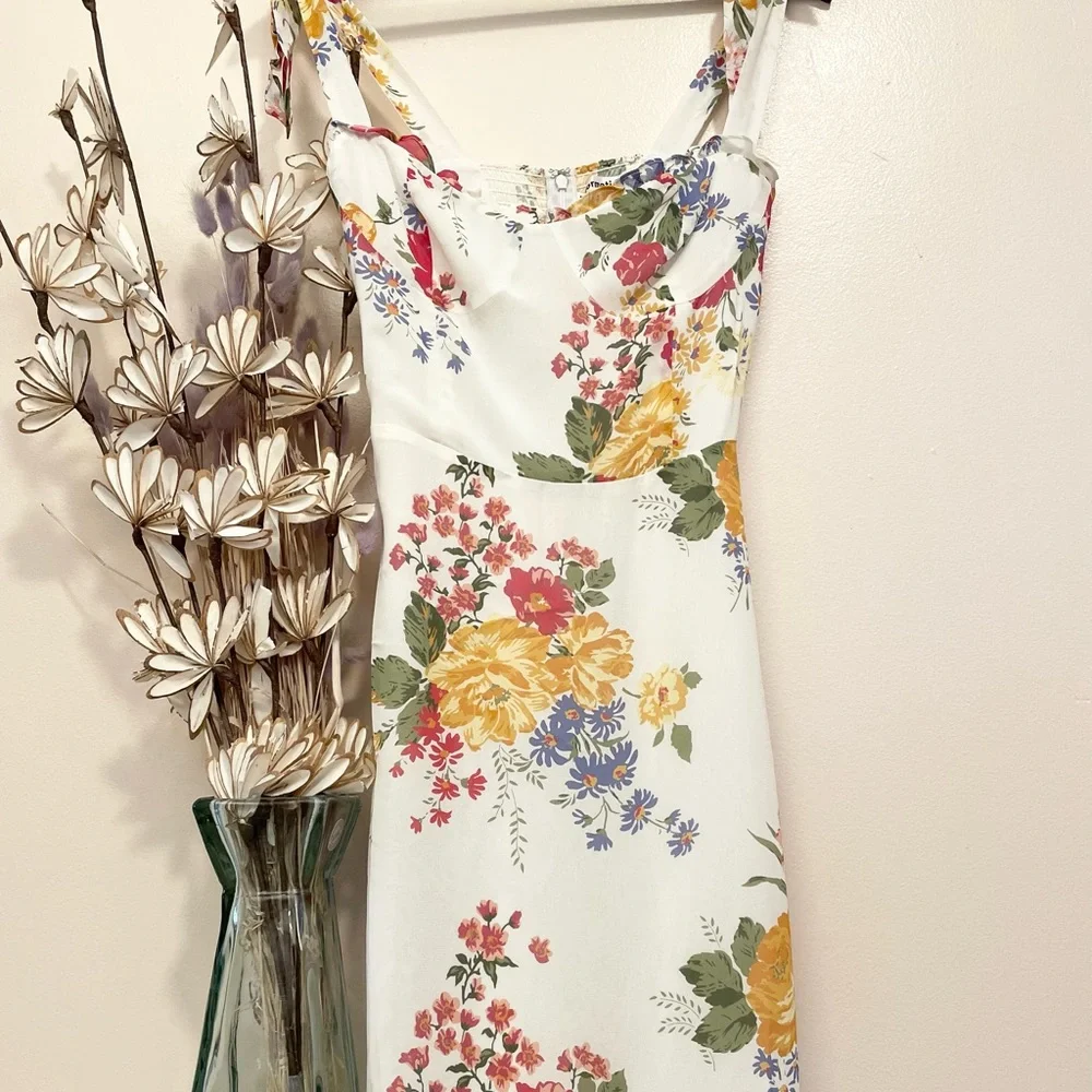 Reformation Nikita Dress    Bouquet    AUTHENTIC - Picture 10 of 16